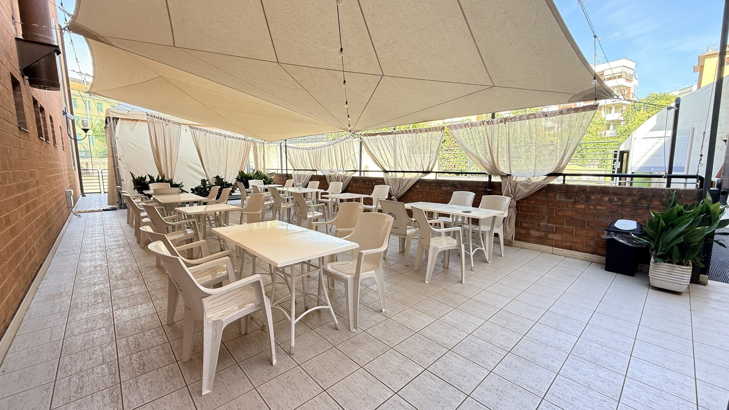 La terrazza del WT Bistro