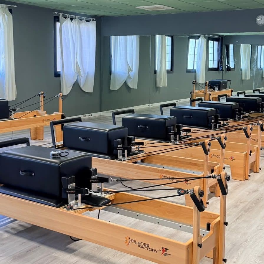 Sala Pilates Reformer di Wellness Town a Roma Sud