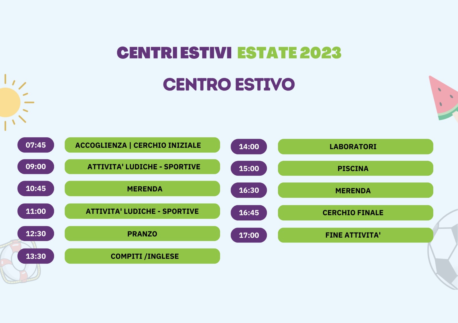 programma centro estivo 2023 finalmentestate2018