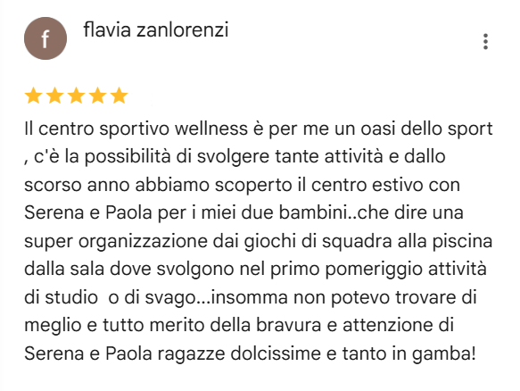 recensione 1 centri estivi